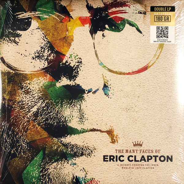 ERIC CLAPTON - THE MANY FACES OF - COLOR VINYL